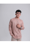 Doha Dusty Rose Long Sleeve Comfort fit Shirt